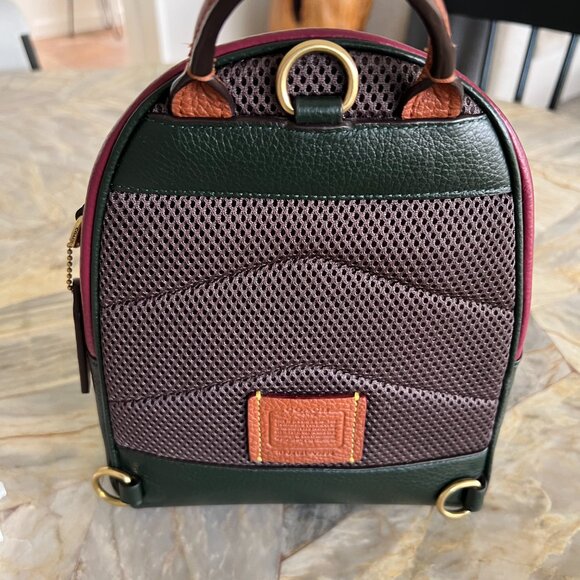 Coach Charter Backpack 18 Colorblock - Picture 3 of 5